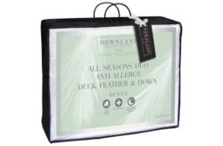 Downland - Duck Feather Down All Seasons 15 Tog Duvet-Kingsize